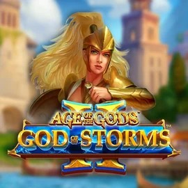 Age Of The Gods: God Of Storms 2 by Playtech, showcased at lizaroscasino-fr.com – game logo