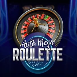 Auto Mega Roulette slot icon by Pragmatic Play, available at Lizaro Casino