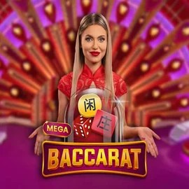 Enjoy Mega Baccarat by Pragmatic Play – logo hosted on lizaroscasino-fr.com