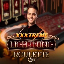 XXXtreme Lightning Roulette logo – Live Casino by Evolution at Lizaro Casino